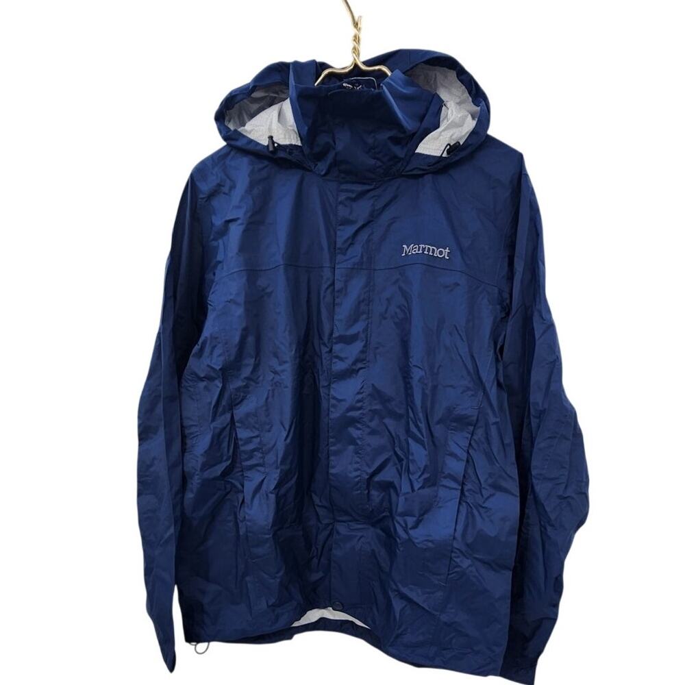 Women's Marmot Dark Blue Navy Rain Jacket Size Small
